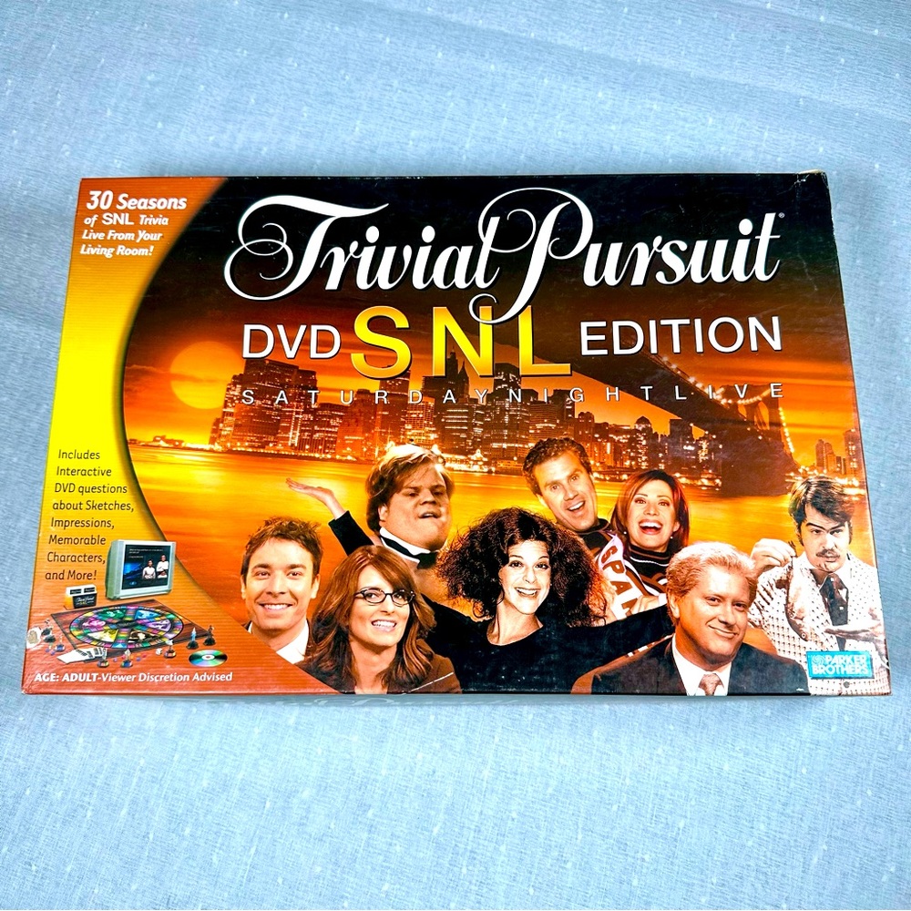 Trivial Pursuit DVD SNL Edition 2004 Saturday Night Live Open Box but never used